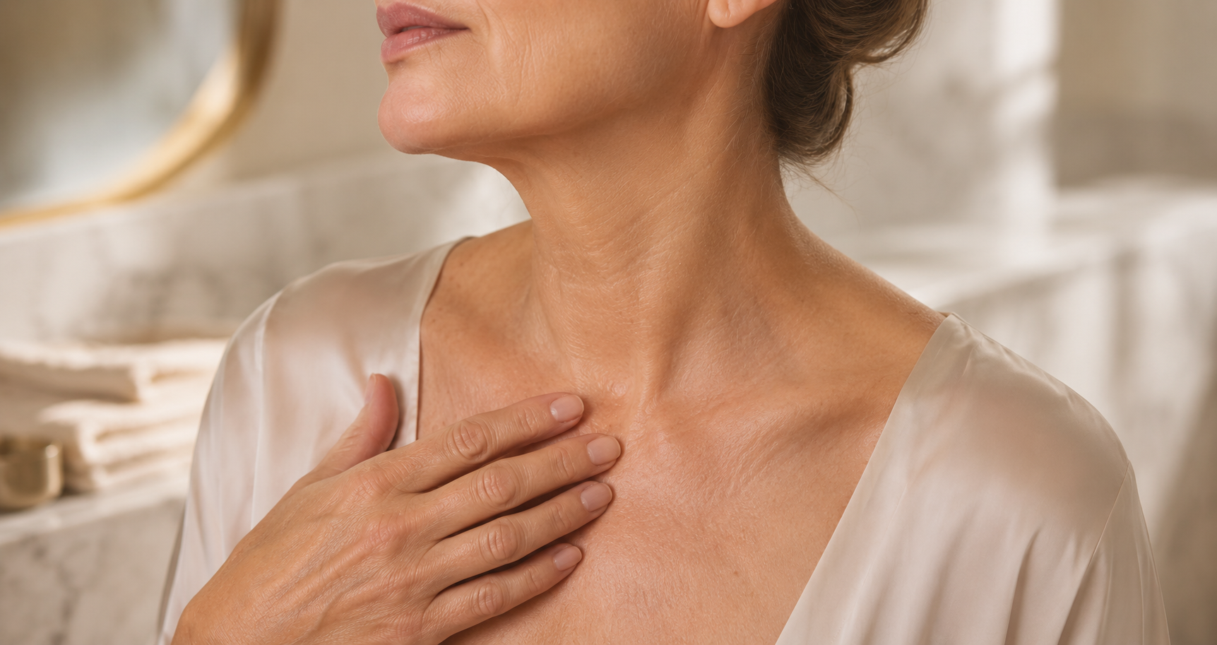 The neck and décolleté — the area most skincare routines never reach