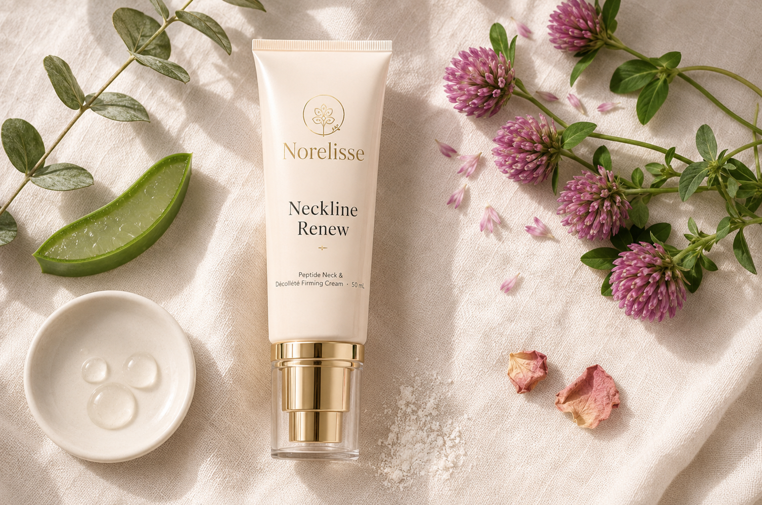 Norelisse Neckline Renew with botanical ingredients